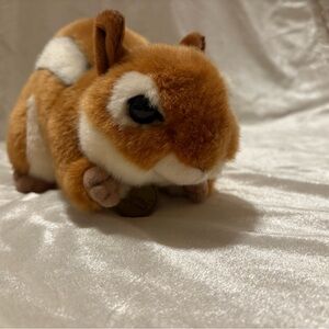 Miyoni Brown and White Plush Chipmunk